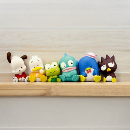 SANRIO Gashapon - Hapidanbui Characters Shoulder Leaning (NEW) FULL SET - ALL 6!