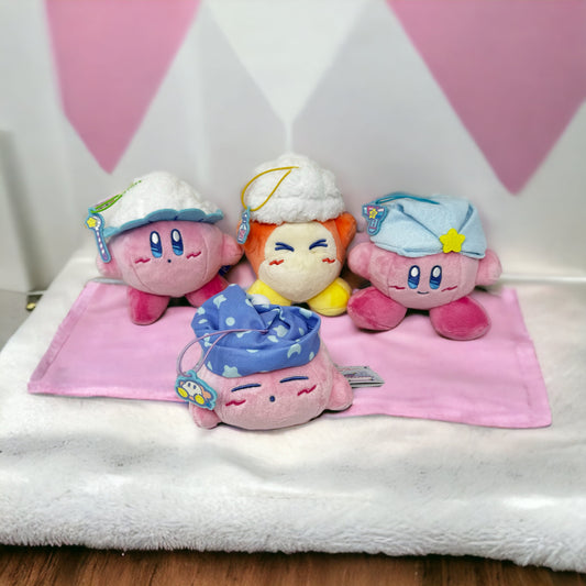 KIRBY Sweet Dreams 2023 Collection (BRAND NEW) All 4 PLUSHES - Japan Exclusives!