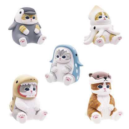 MOFUSAND Sitting Sea Creatures Gashapon Figures (NEW) Choose Your Own!