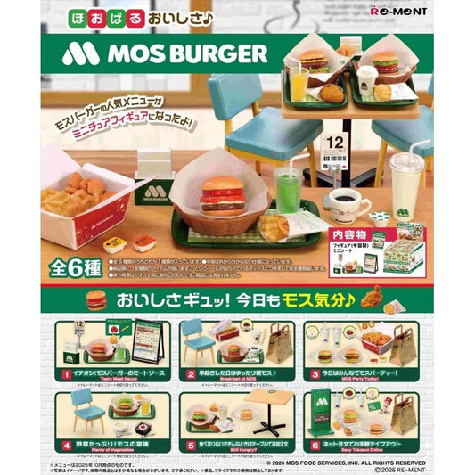 MOS Burger Re-Ment Miniature Sets (NEW, 2026) [Choose Your Own!]