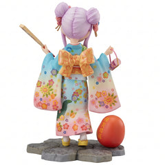 Kanna Kamui kimono figure rear view