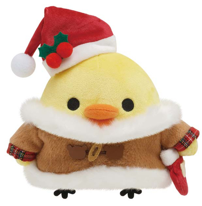 KIIROI TORI w/ Jacket, Hat, Stocking - Holiday Town Christmas Bird Plush (2023)