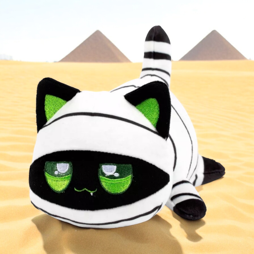 MUMMY CAT - MeeMeows HALLOWEEN 6" Plush (NEW) RARE 2024 Aphmau Mystery Edition