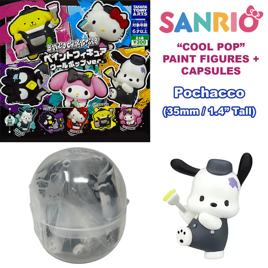 POCHACCO - Cool Pop Paint Figures Gashapon Figure + Capsule (NEW) 2024 USA