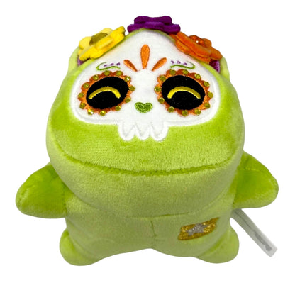 GREEN SUGAR SKULL CAT - Aphmau MeeMeows HALLOWEEN 5" Plush (NEW) RARE Version!
