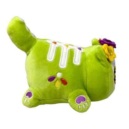 GREEN SUGAR SKULL CAT - Aphmau MeeMeows HALLOWEEN 5" Plush (NEW) RARE Version!