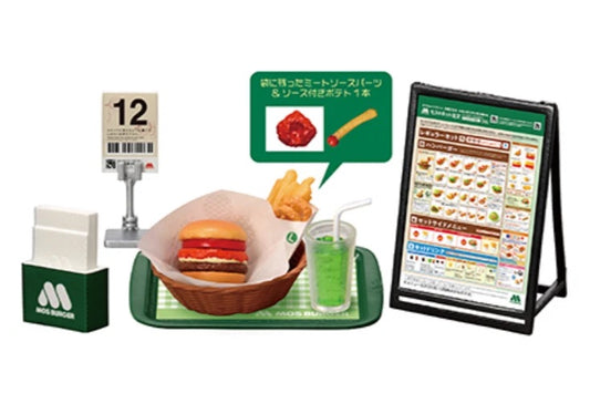 MOS Burger Re-Ment Miniature Sets (NEW, 2026) [Choose Your Own!]