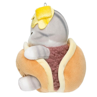 MOFUSAND Dorayaki Japanese Sweets Nyan - 5" Cat Plush (NEW) USA Ship!