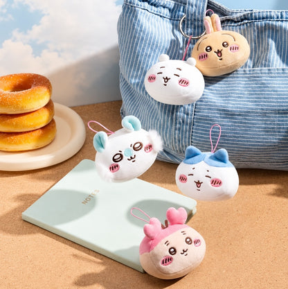 Chiikawa Mochimochi Face Mascot Vol. 2 Plush Keychain (NEW) [You Choose!]