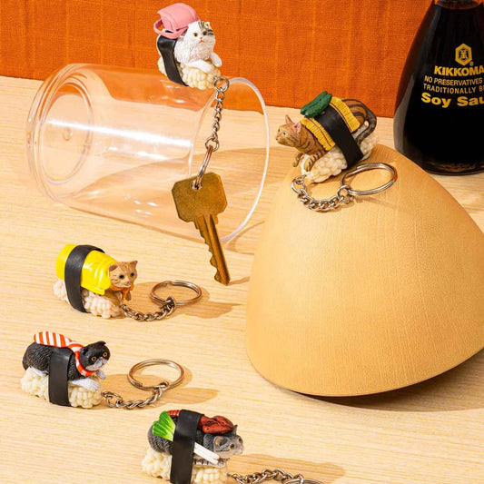 Sushi Cat (Nekozushi) Keyring Blind Box Version 1 [You Choose!]