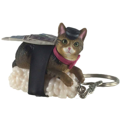 Sushi Cat Nekozushi Version 2 individual keyring design