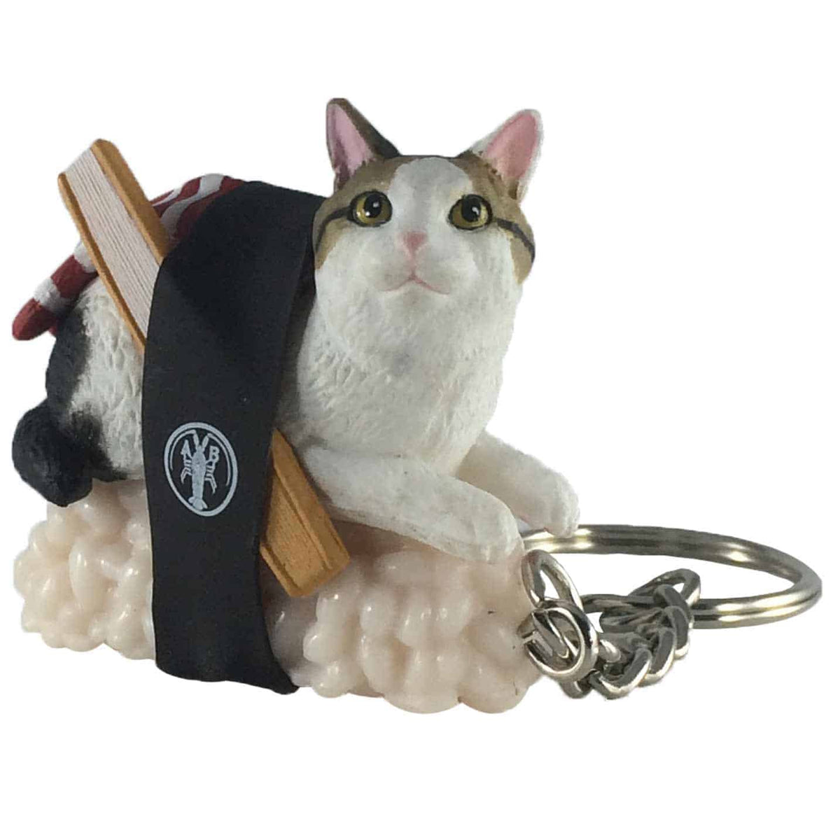 Sushi Cat Nekozushi Version 2 individual keyring design