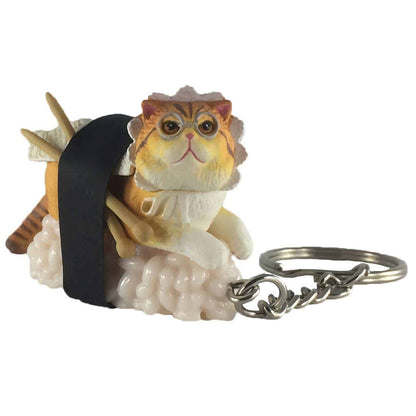 Sushi Cat Nekozushi Version 2 individual keyring design