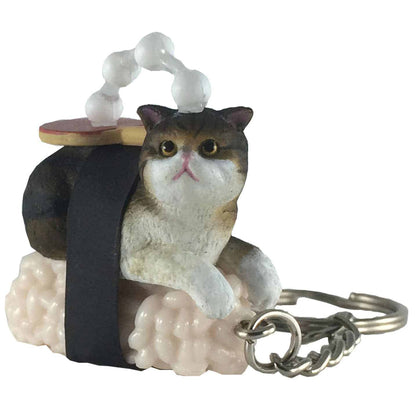 Sushi Cat Nekozushi Version 2 individual keyring design