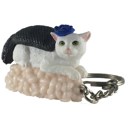 Sushi Cat Nekozushi Version 2 individual keyring design