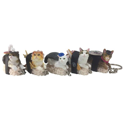 All five Sushi Cat Nekozushi Version 2 designs; sold individually