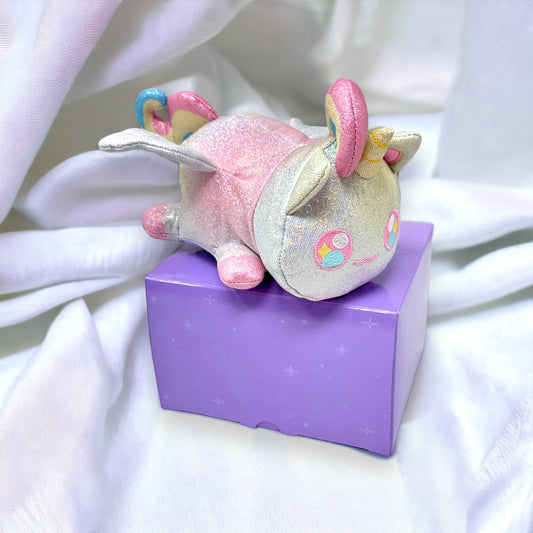 SPARKLE UNICORN MeeMeows 6" Plush from Aphmau (NEW) Limited Edition & RARE