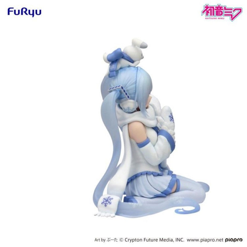 Hatsune Miku - Snow Miku Sky Town 10th Anniversary Ver. ( NEW) FuRyu Noodle Stopper Figure 2025