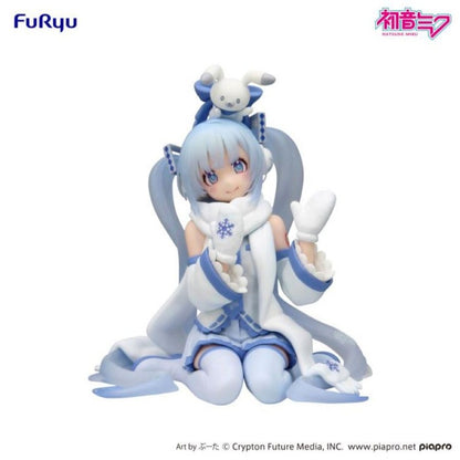 Hatsune Miku - Snow Miku Sky Town 10th Anniversary Ver. ( NEW) FuRyu Noodle Stopper Figure 2025