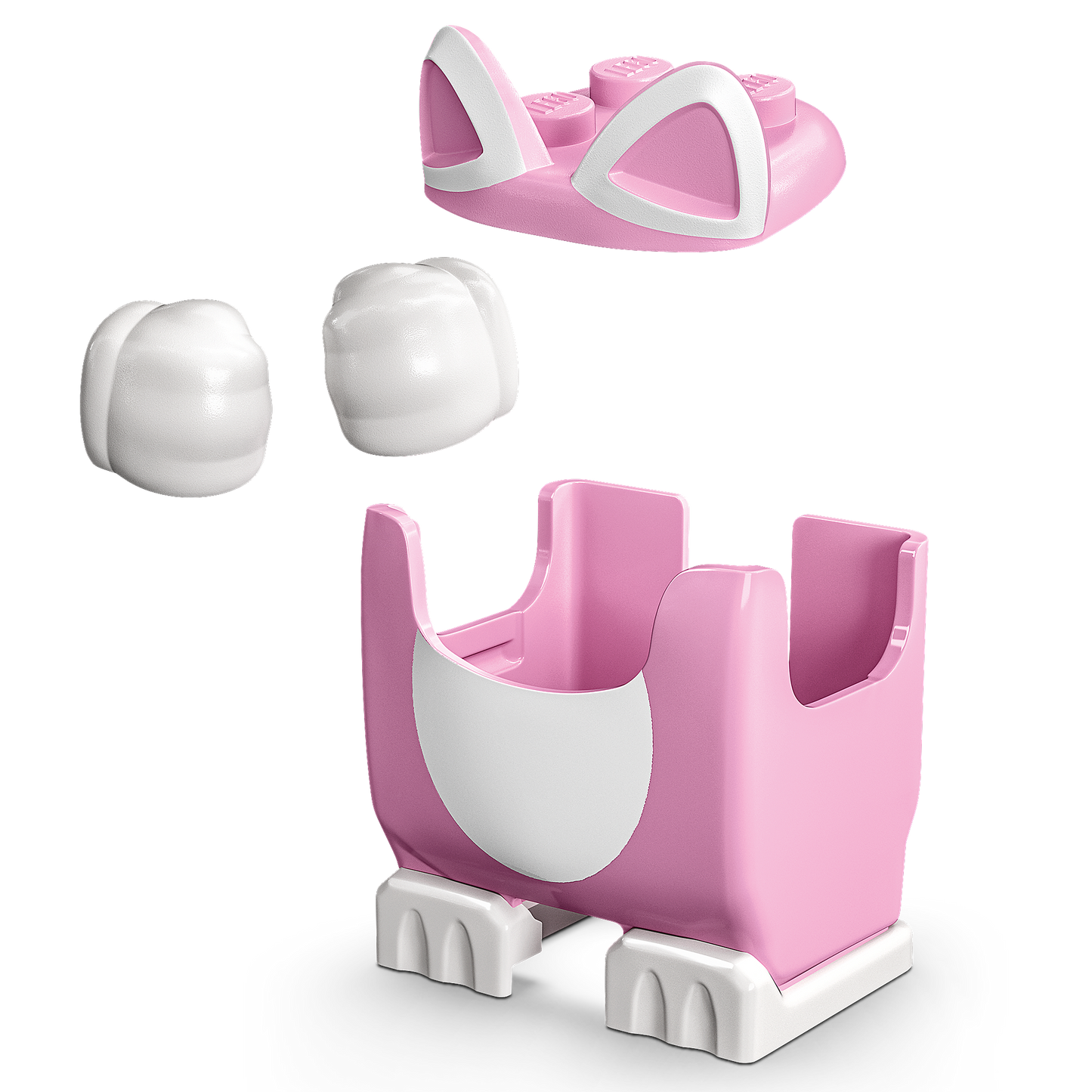 LEGO CAT PEACH SUIT ONLY (LEGO Super Mario) NEW & Unsealed - RARE From #71407