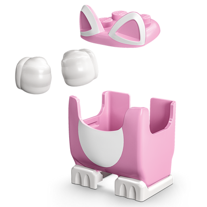 LEGO CAT PEACH SUIT ONLY (LEGO Super Mario) NEW & Unsealed - RARE From #71407