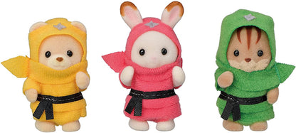 Sylvanian Families / Calico Critters - Ninja Trio - 35th Anniversary (NEW)