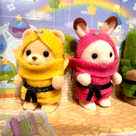 Sylvanian Families / Calico Critters - Ninja Trio - 35th Anniversary (NEW)