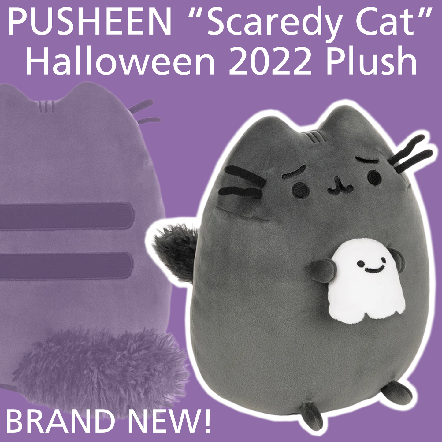 Halloween pusheen plush deals